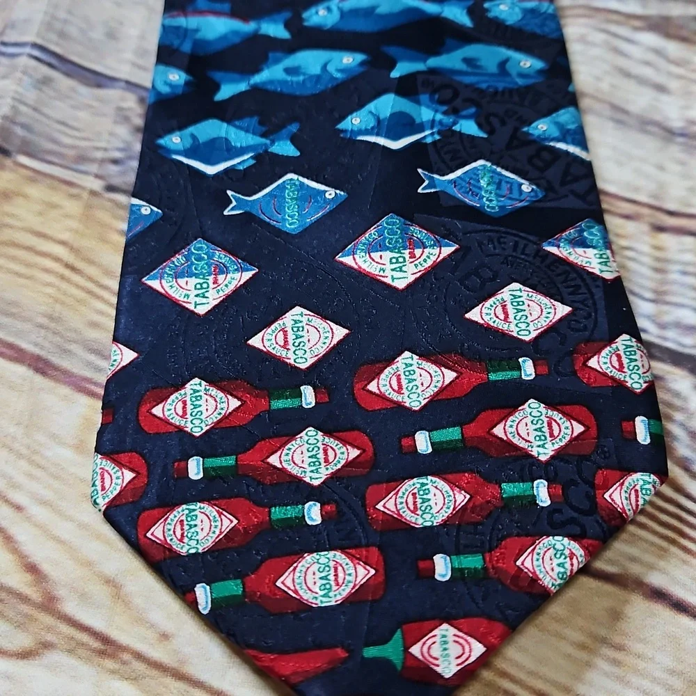 Tabasco Fish Neck Tie‎ Necktie 4